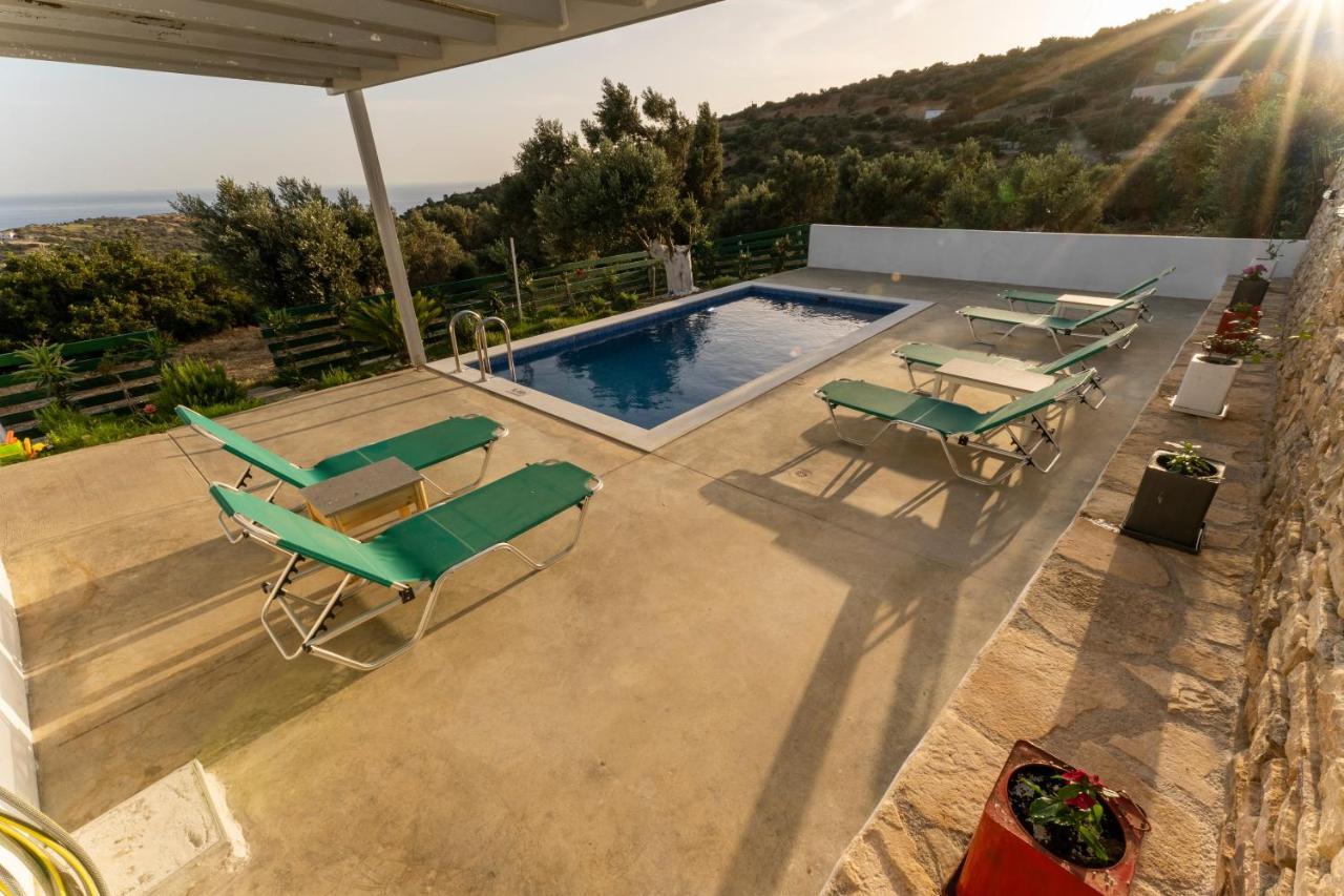 Galini House Villa Triopetra Buitenkant foto